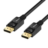 Moread Gold-Plated DisplayPort to DisplayPort Cable (Male to Male) 4K Resolution Ready - Black